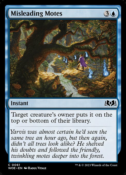 Misleading Motes (61) (Foil) - Wilds of Eldraine - Game On