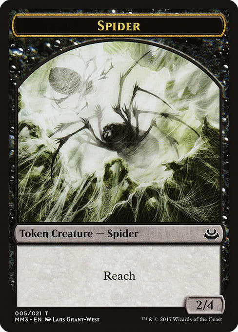Spider (5) - Modern Masters 2017 Tokens - Game On