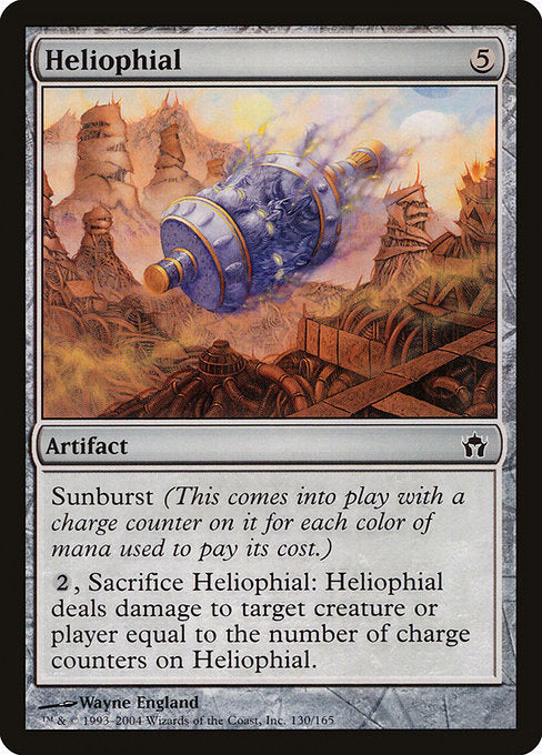 Heliophial (130) (Foil) - Fifth Dawn - Game On