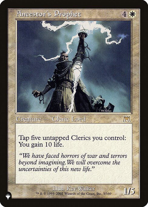 Ancestor's Prophet (ONS-3) - The List - Game On