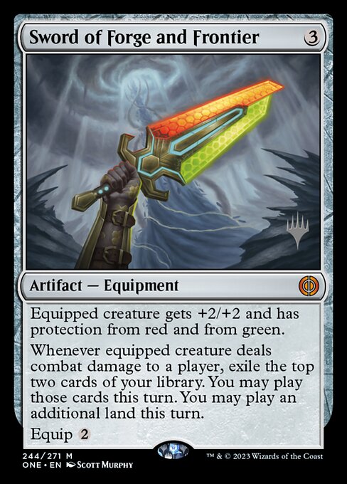 Sword of Forge and Frontier (244p) - Phyrexia: All Will Be One Promos - Game On