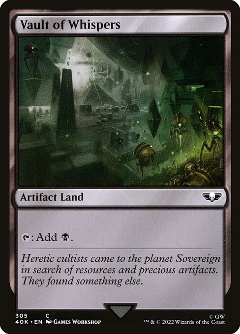 Vault of Whispers (305) - Warhammer 40,000 Commander - Game On