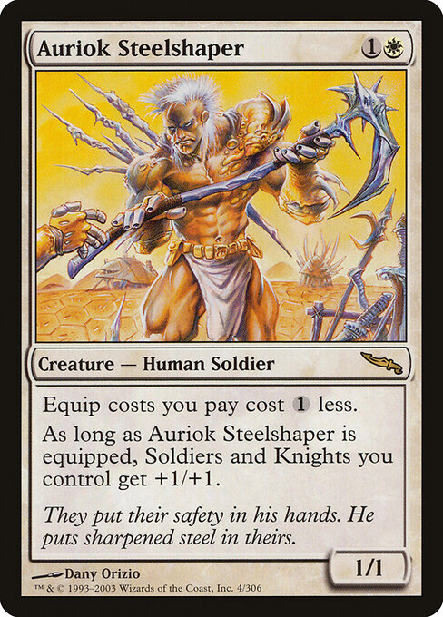 Auriok Steelshaper (4) - Mirrodin - Game On