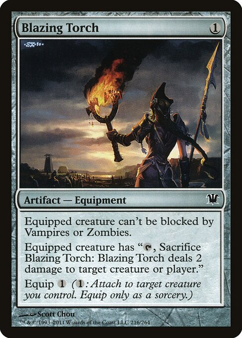 Blazing Torch (216) - Innistrad - Game On
