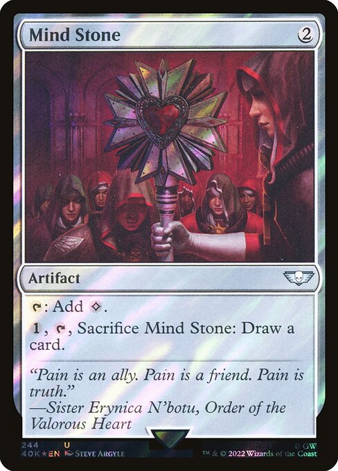 Mind Stone (244★) (Foil) - Warhammer 40,000 Commander - Game On