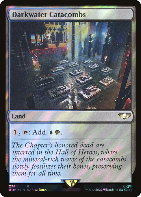 Darkwater Catacombs (274★) (Foil) - Warhammer 40,000 Commander - Game On