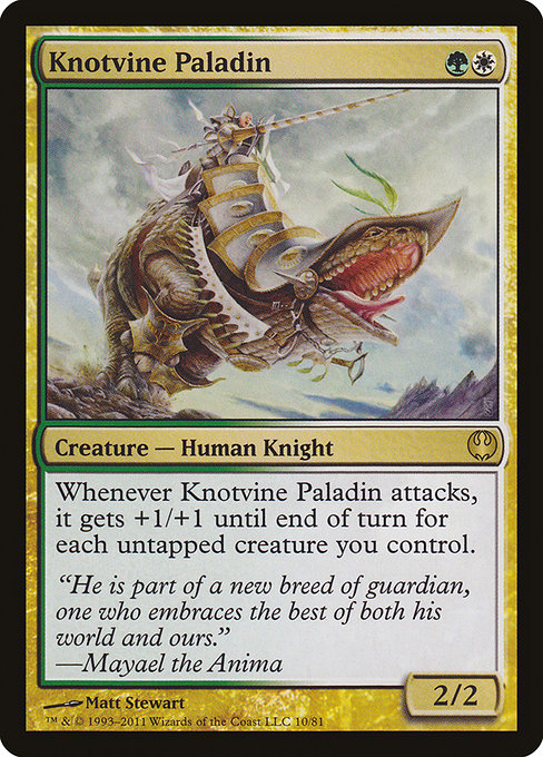 Knotvine Paladin (10) - Duel Decks: Knights vs. Dragons - Game On