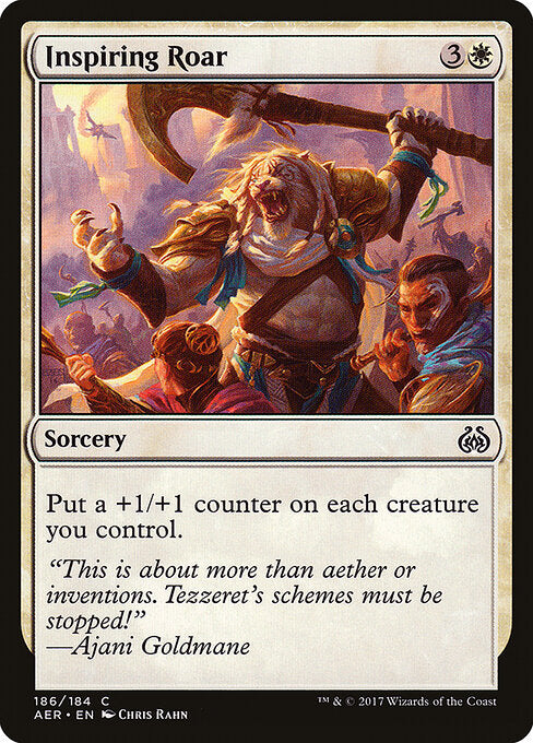 Inspiring Roar (186) - Aether Revolt - Game On