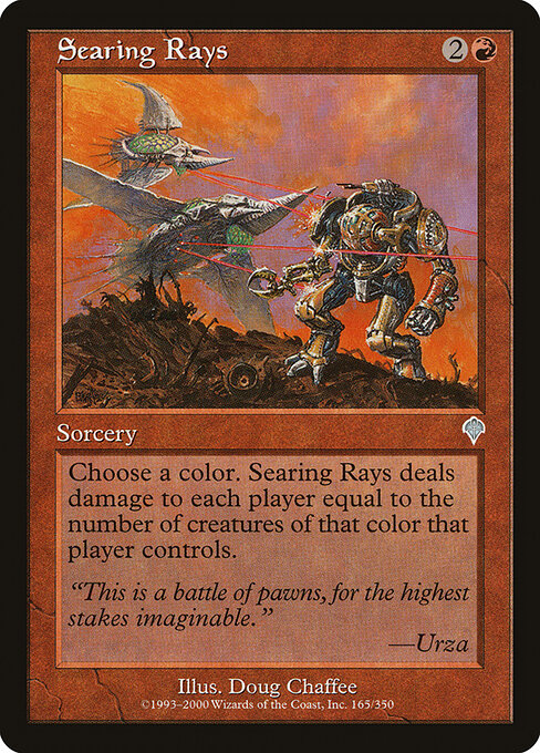 Searing Rays (165) - Invasion - Game On