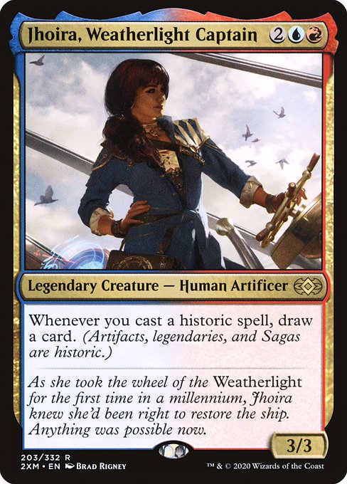 Jhoira, Weatherlight Captain (203) - Double Masters - Game On