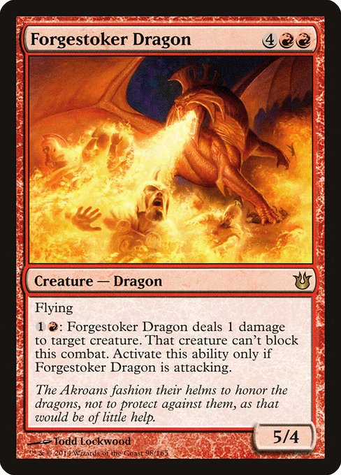 Forgestoker Dragon (98) (Foil) - Born of the Gods - Game On