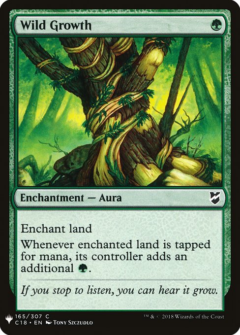 Wild Growth (C18-165) - The List - Game On