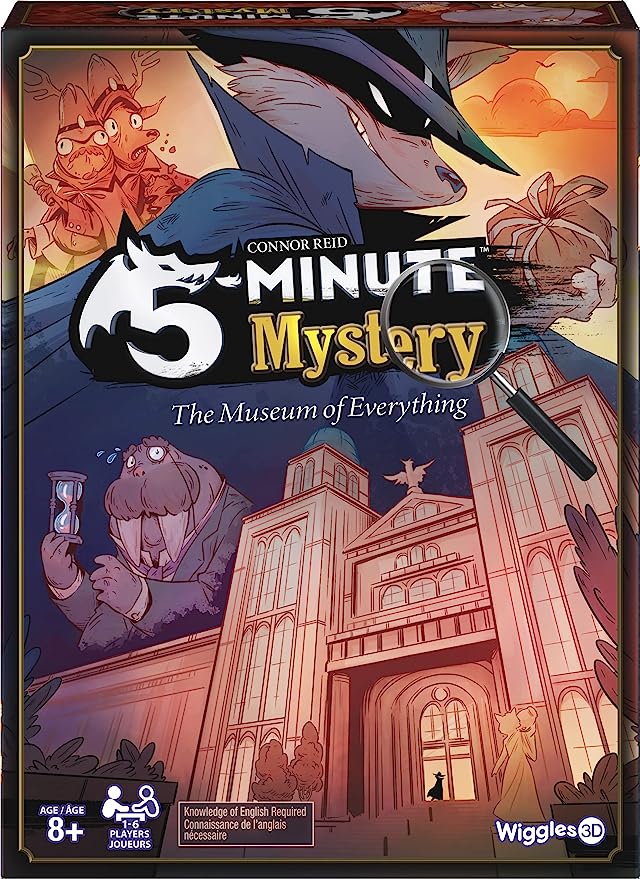 5 Minute Mystery Board Game - Escape Rooms - Game On