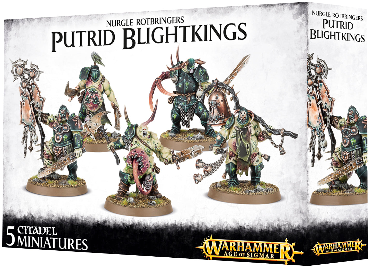 Putrid Blightkings - Maggotkin of Nurgle - Game On