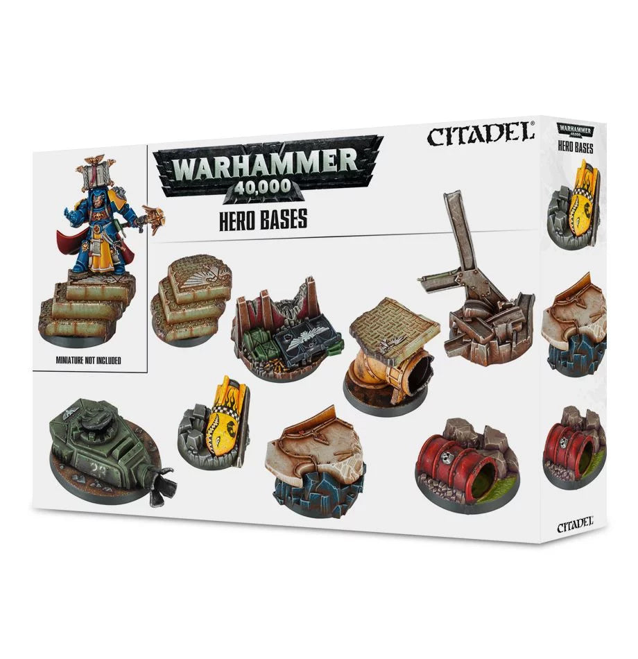 Warhammer 40k Hero Bases - Game On
