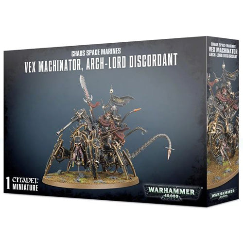 Vex Machinator, Arch-Lord Discordant - Chaos Space Marines - Game On