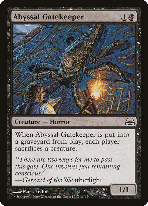 Abyssal Gatekeeper (31) - Duel Decks: Divine vs. Demonic - Game On