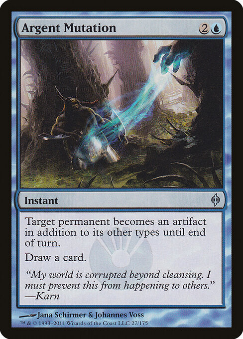 Argent Mutation (27) - New Phyrexia - Game On