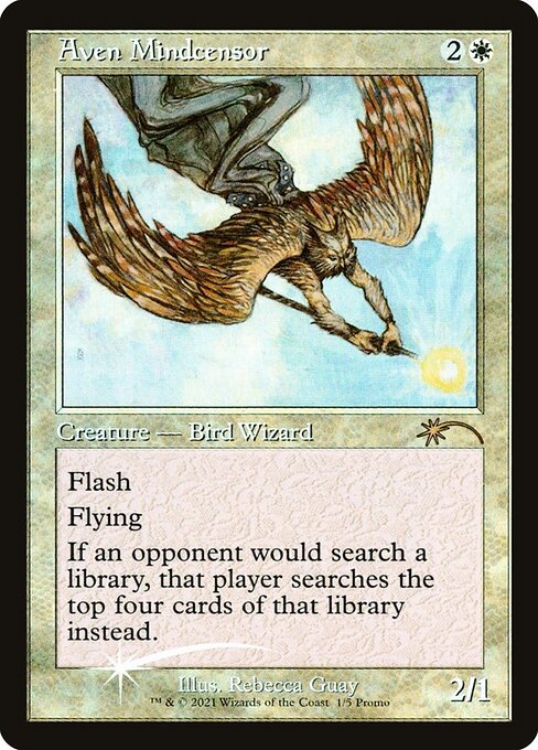 Aven Mindcensor (1) (Foil) - Love Your LGS 2021 - Game On