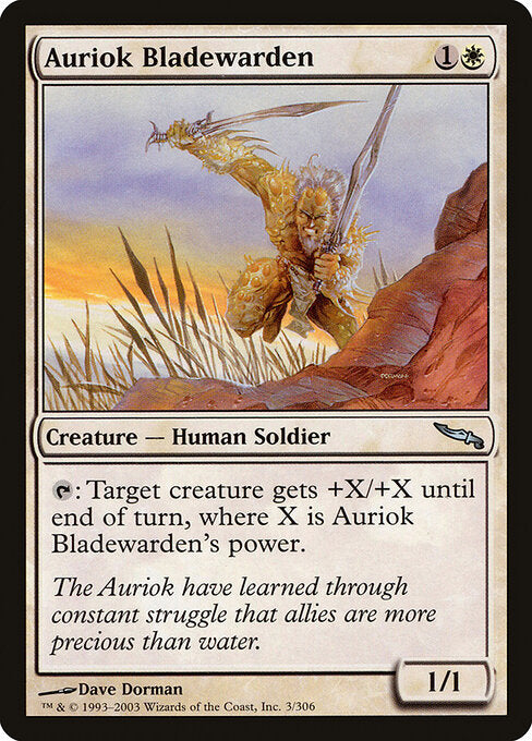 Auriok Bladewarden (3) (Foil) - Mirrodin - Game On