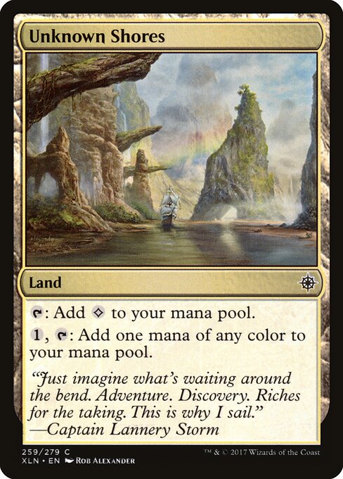 Unknown Shores (259) (Foil) - Ixalan - Game On