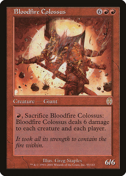 Bloodfire Colossus (55) - Apocalypse - Game On