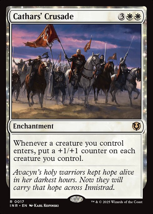 Cathars' Crusade (17) (Foil) - Innistrad Remastered - Game On