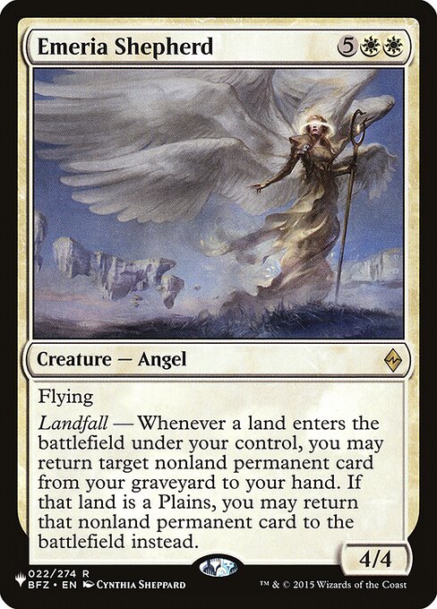 Emeria Shepherd (BFZ-22) (Foil) - The List - Game On