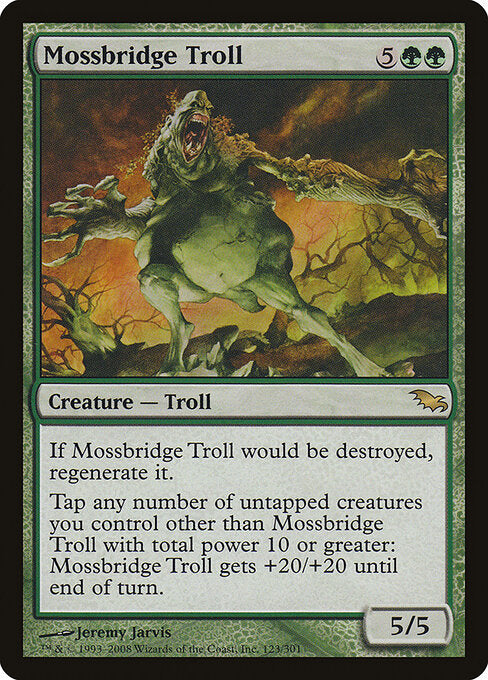 Mossbridge Troll (123) - Shadowmoor - Game On