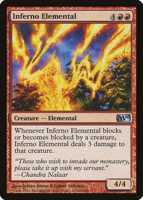 Inferno Elemental (142) - Magic 2010 - Game On