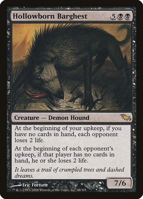 Hollowborn Barghest (68) - Shadowmoor - Game On