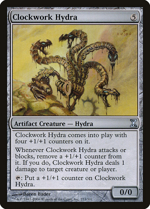Clockwork Hydra (253) (Foil) - Time Spiral - Game On