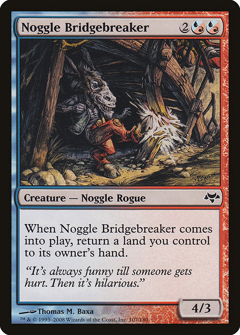 Noggle Bridgebreaker (107) (Foil) - Eventide - Game On