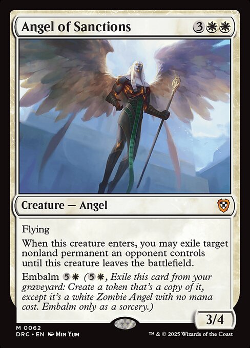Angel of Sanctions (62) - Aetherdrift Commander - Game On