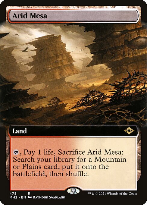 Arid Mesa (475) - EXTENDED ART - Modern Horizons 2 - Game On