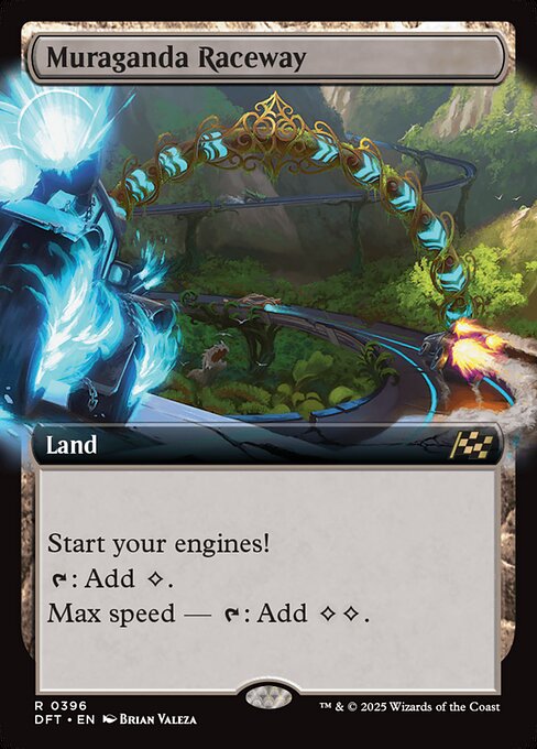 Muraganda Raceway (396) - EXTENDED ART (Foil) - Aetherdrift - Game On