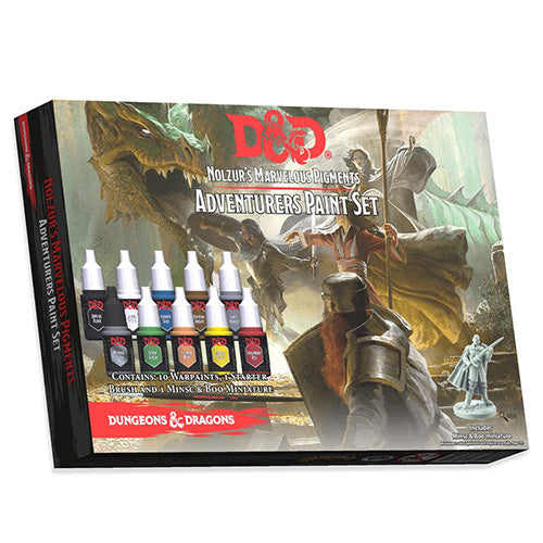D&D Adventurers Paint Set - Game On