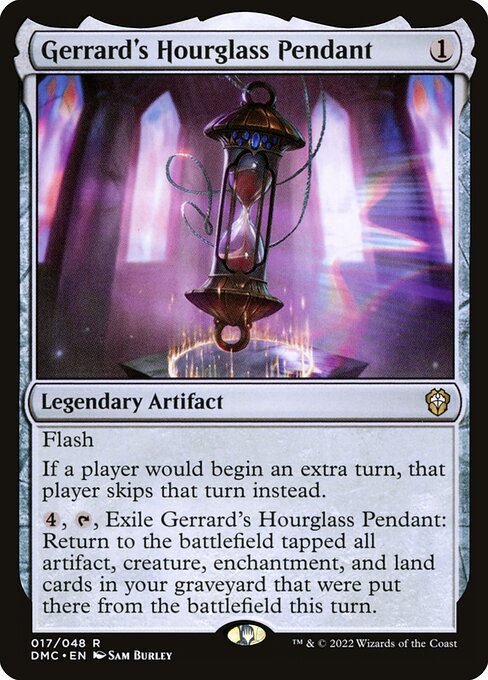 Gerrard's Hourglass Pendant (17) - Dominaria United Commander - Game On
