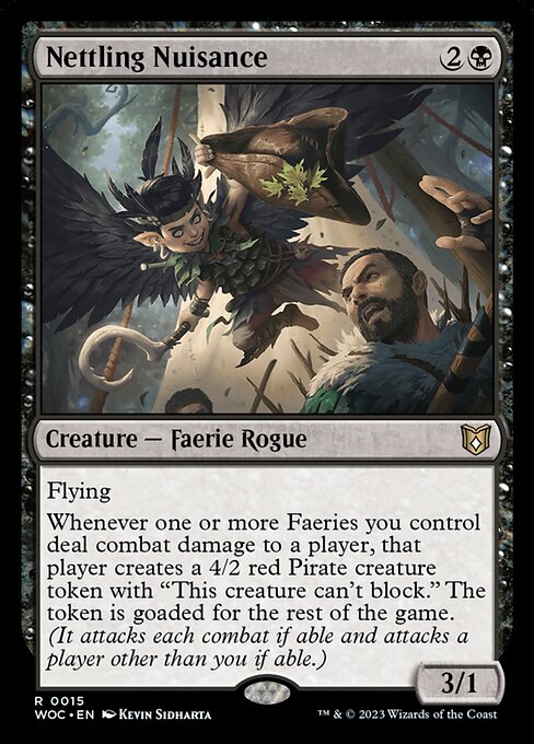 Nettling Nuisance (15) - Wilds of Eldraine Commander - Game On