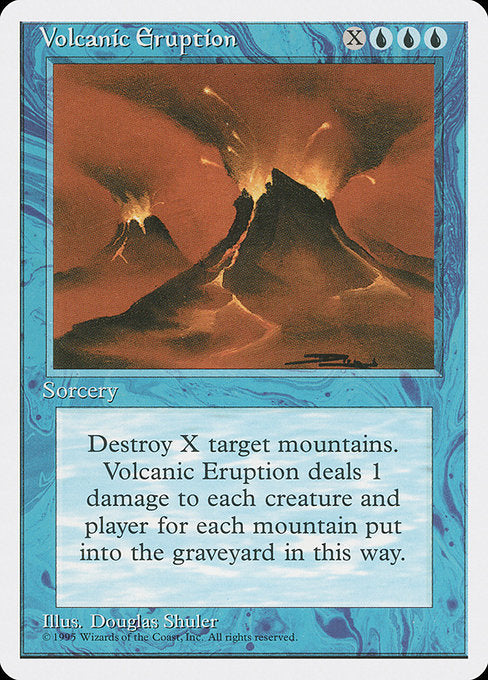 Volcanic Eruption (112) - Fourth Edition - Game On