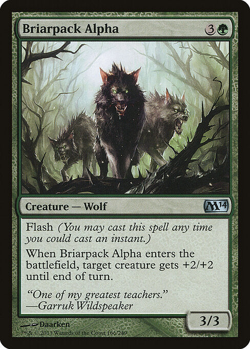 Briarpack Alpha (166) (Foil) - Magic 2014 - Game On