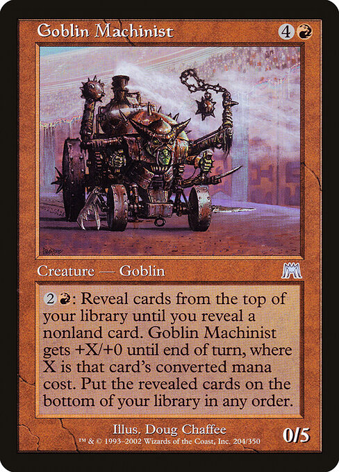 Goblin Machinist (204) - Onslaught - Game On