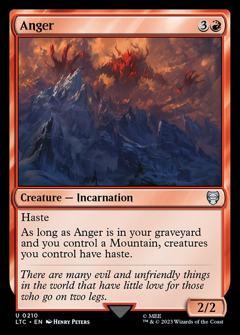 Anger (210) - Tales of Middle-earth Commander - Game On