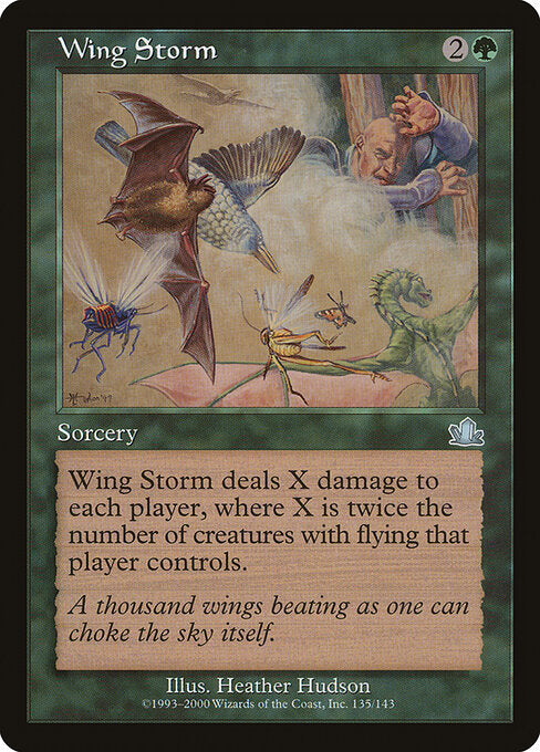 Wing Storm (135) (Foil) - Prophecy - Game On
