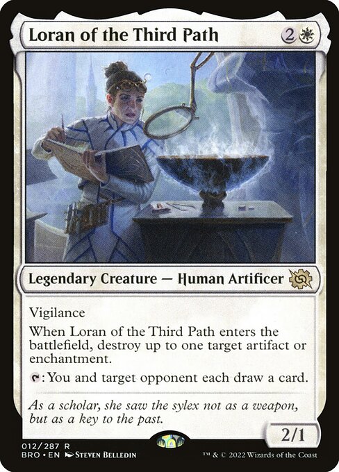 Loran of the Third Path (12) (Foil) - The Brothers' War - Game On