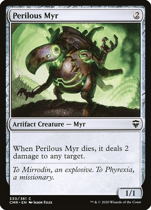 Perilous Myr (330) (Foil) - Commander Legends - Game On