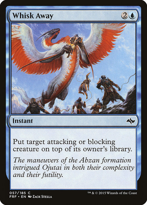 Whisk Away (57) (Foil) - Fate Reforged - Game On