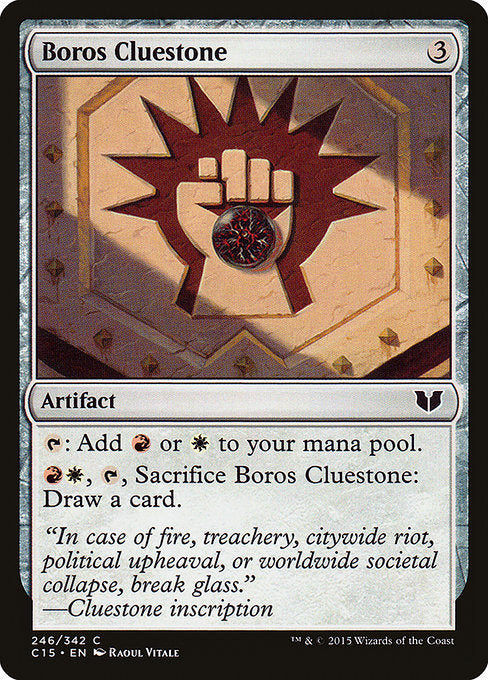 Boros Cluestone (246) - Commander 2015 - Game On