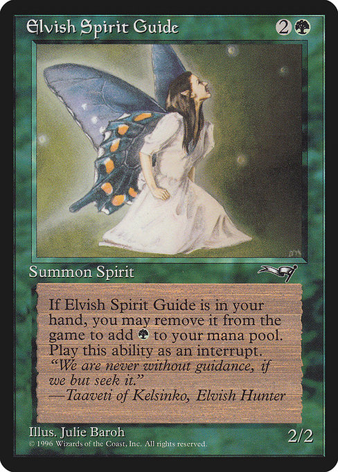 Elvish Spirit Guide (89) - Alliances - Game On