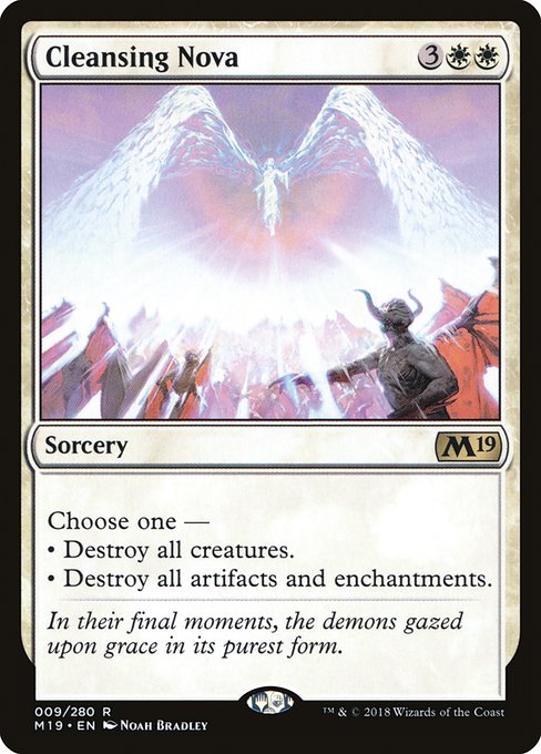 Cleansing Nova (9) - Core Set 2019 - Game On